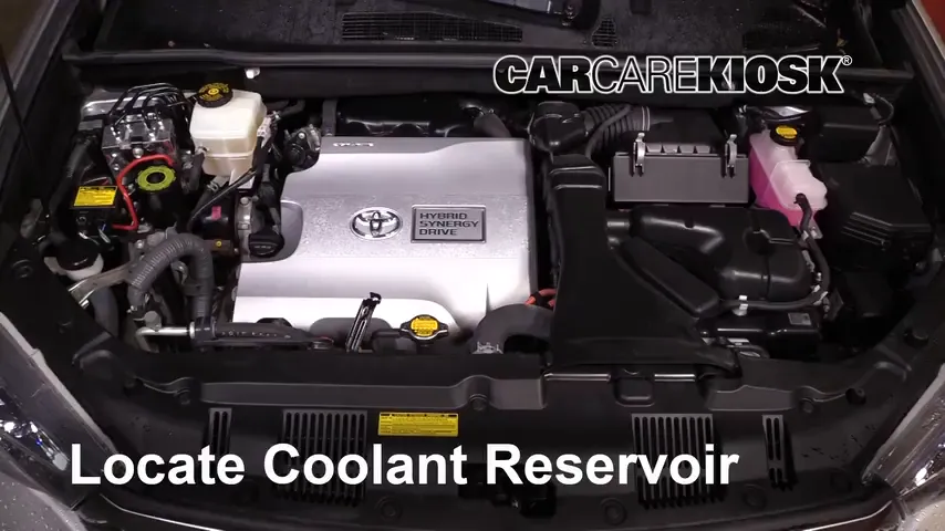 2013 Toyota Highlander Hybrid Limited 3.5L V6 Coolant (Antifreeze)